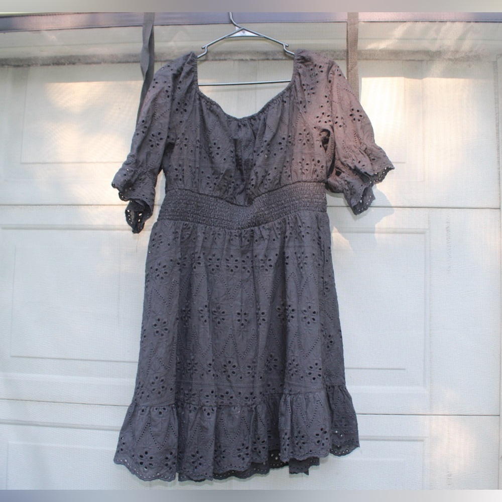 NWT Pretty Garden Black Babydoll Dress - Picture 9 of 12